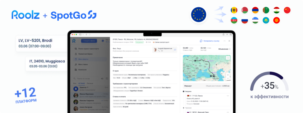Партнерство Roolz со SpotGo